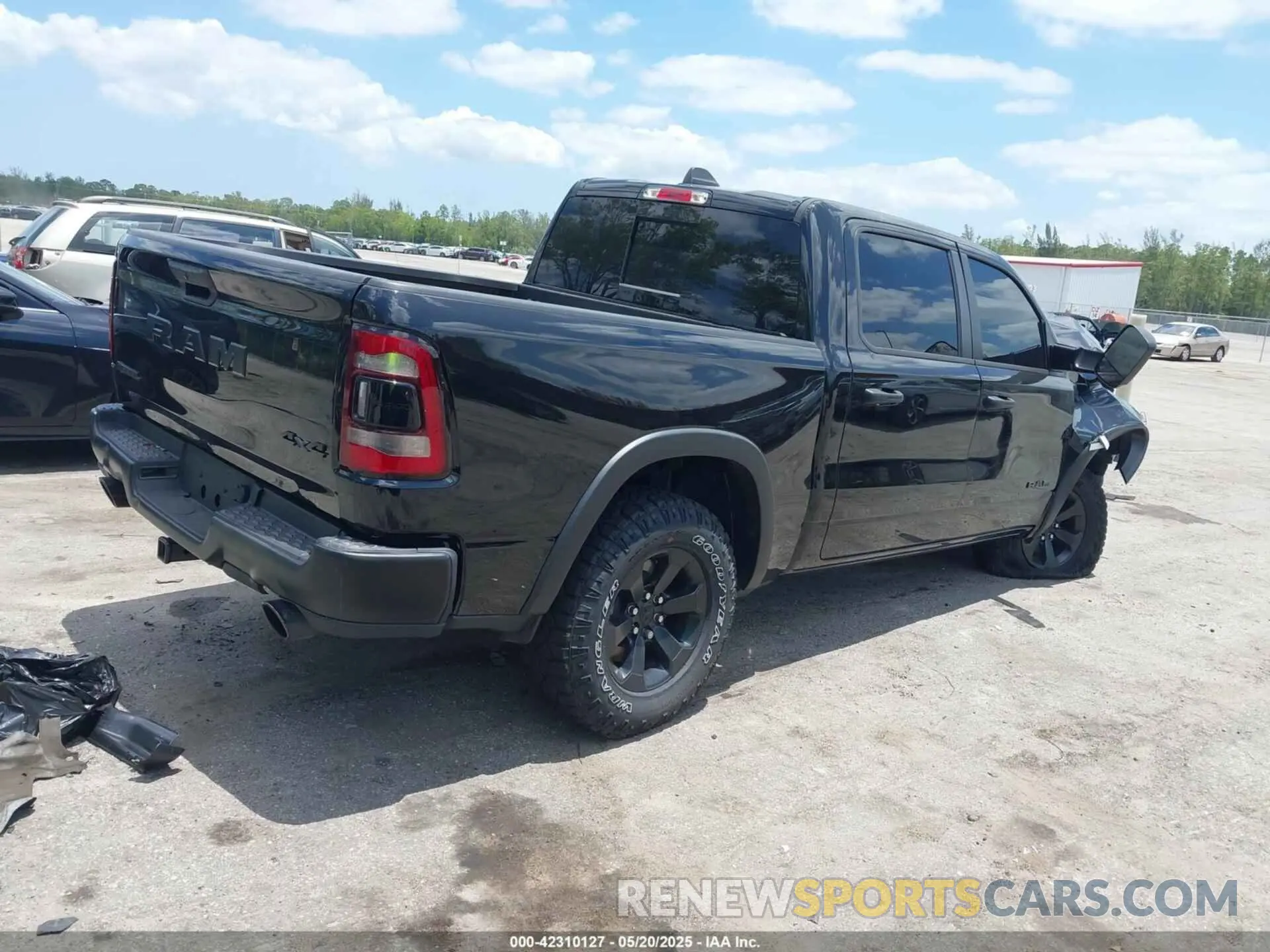 4 Photograph of a damaged car 1C6SRFLT3RN110362 RAM 1500 2024