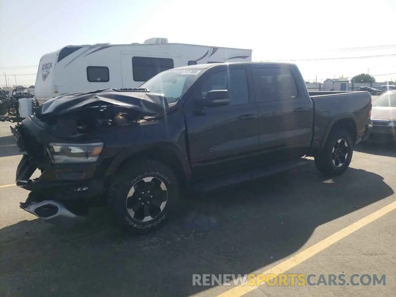 1 Photograph of a damaged car 1C6SRFLT8RN202504 RAM 1500 2024