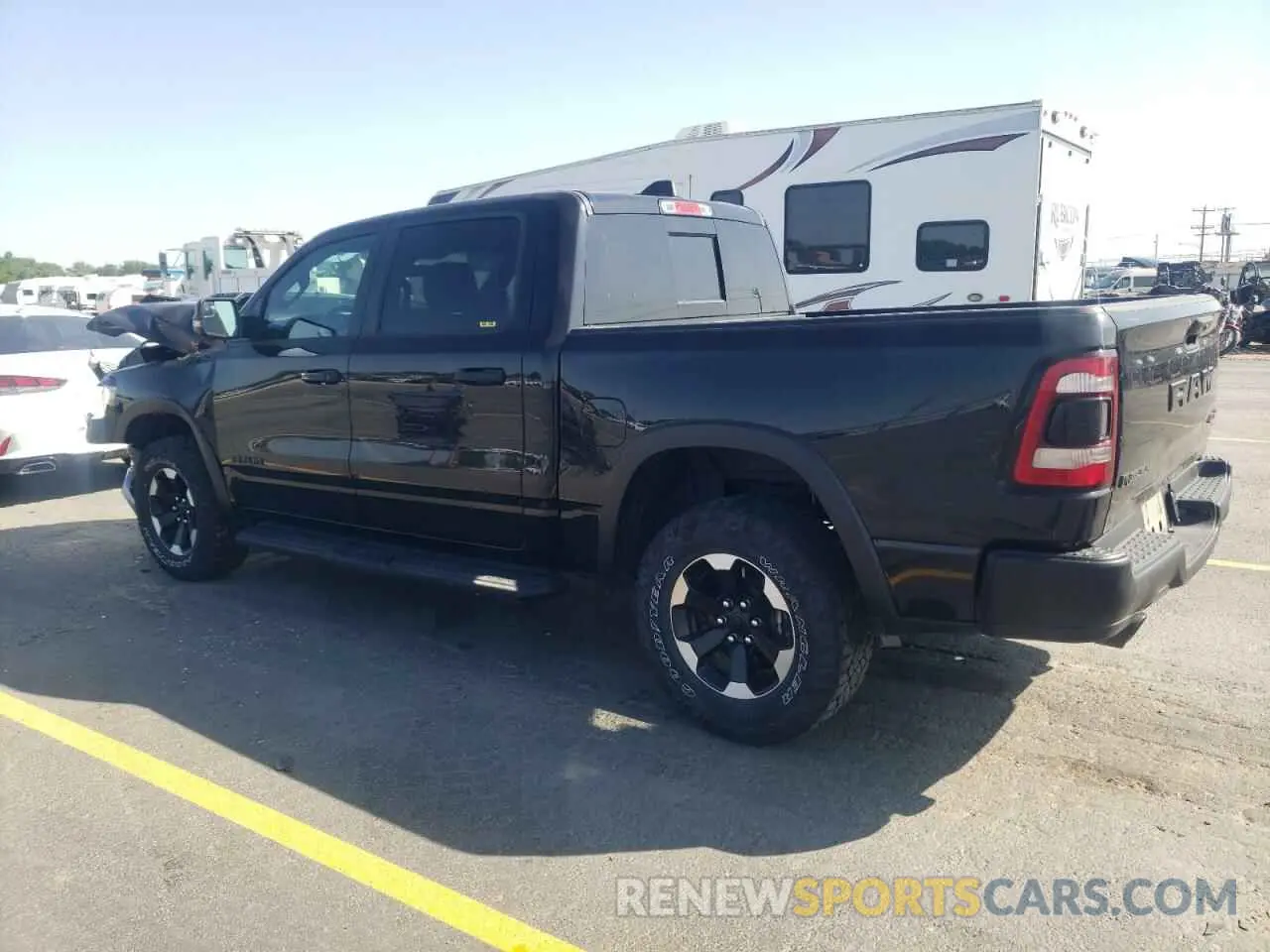 2 Photograph of a damaged car 1C6SRFLT8RN202504 RAM 1500 2024