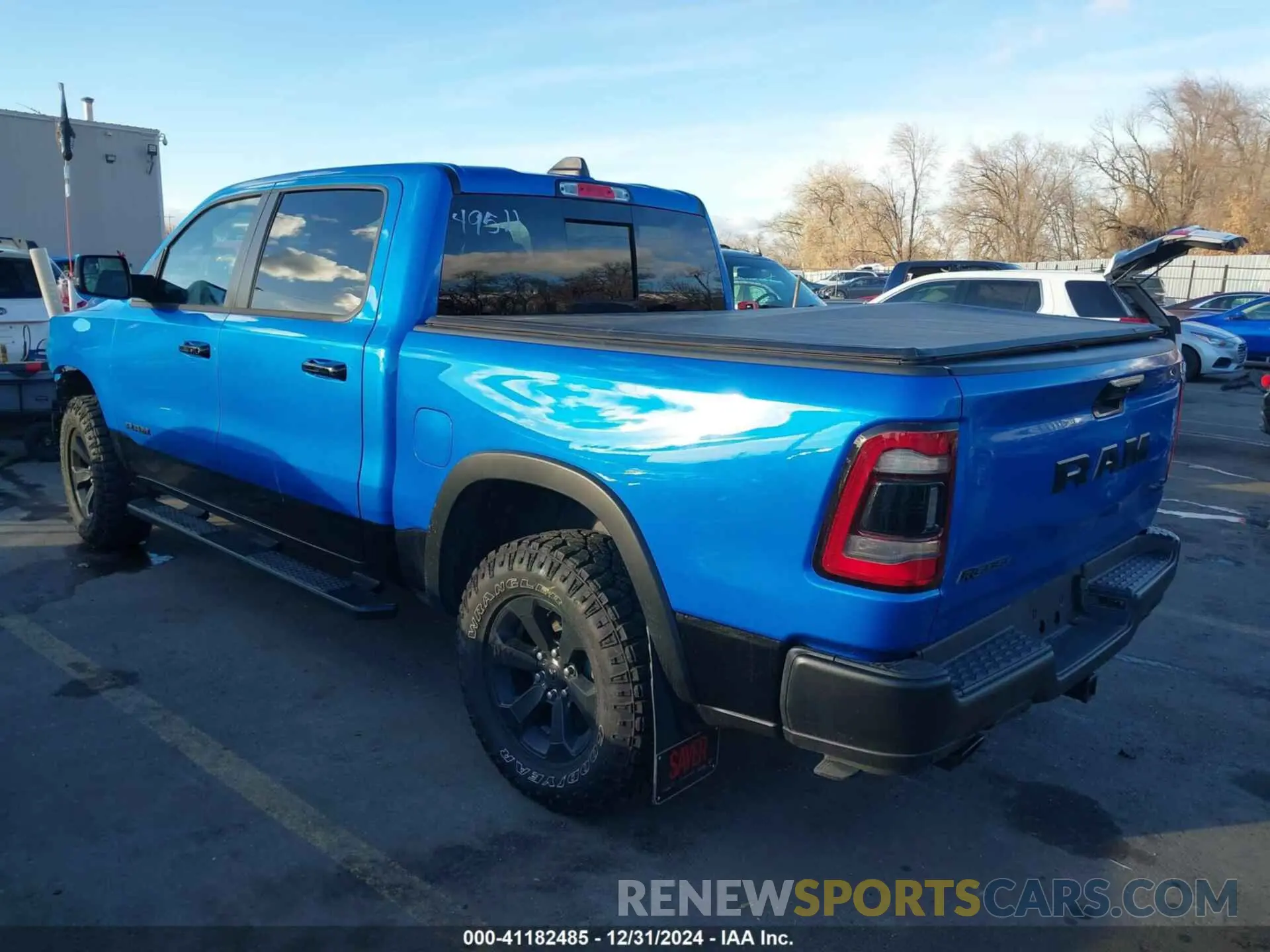 3 Photograph of a damaged car 1C6SRFLT9RN165687 RAM 1500 2024