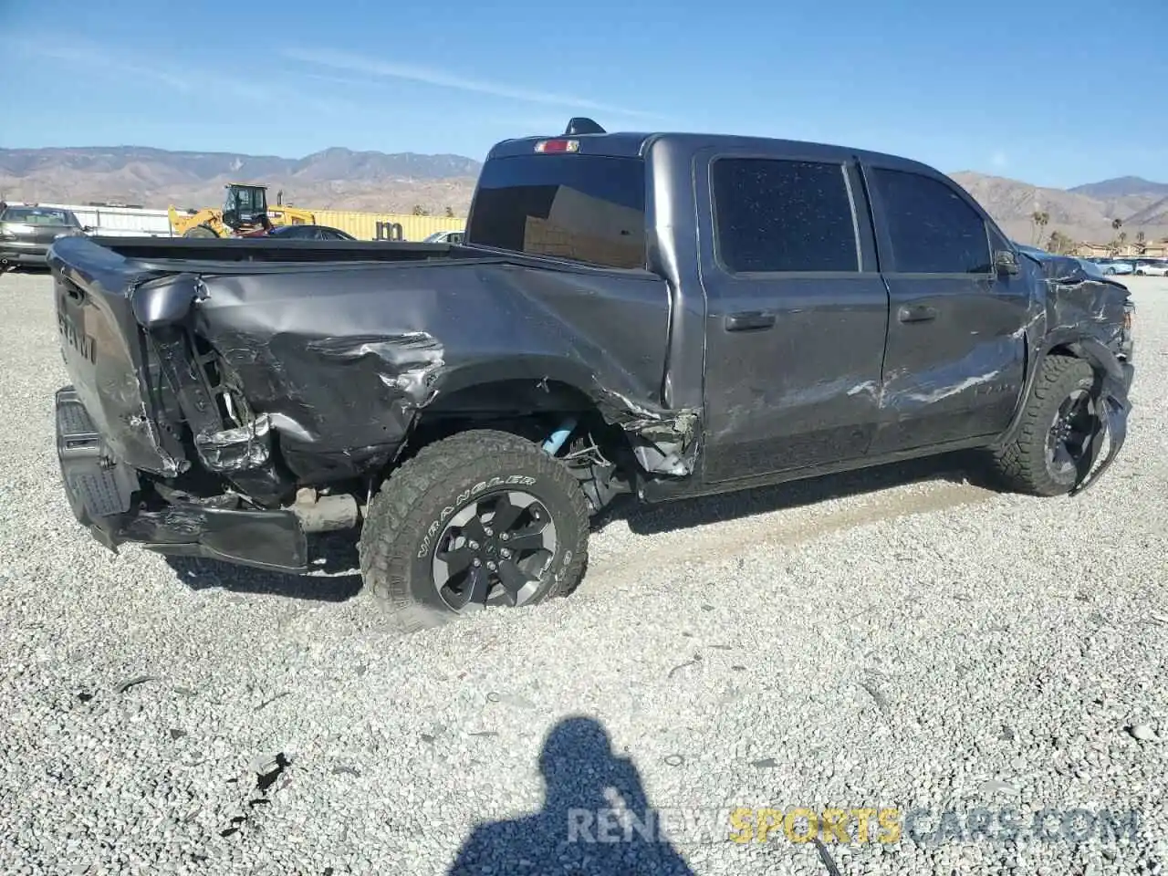 3 Photograph of a damaged car 1C6SRFLTXRN167836 RAM 1500 2024