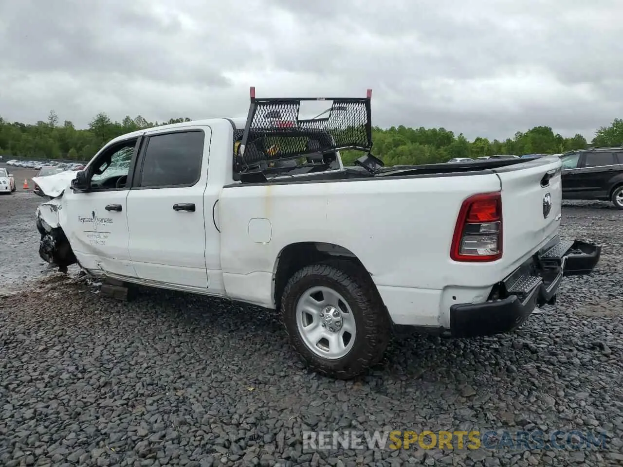 2 Photograph of a damaged car 1C6SRFNT8RN222586 RAM 1500 2024