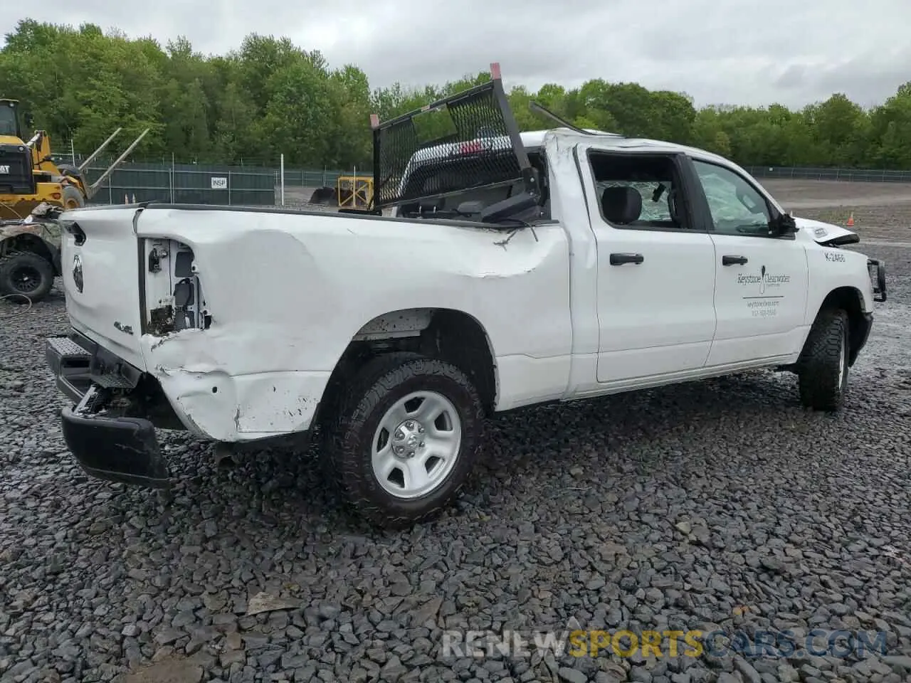 3 Photograph of a damaged car 1C6SRFNT8RN222586 RAM 1500 2024