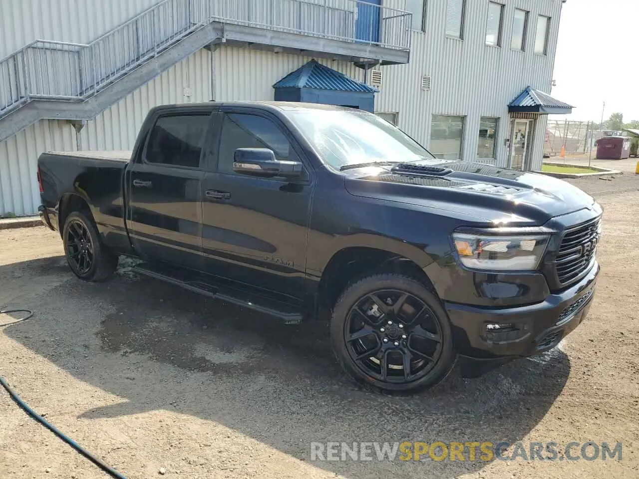 4 Photograph of a damaged car 1C6SRFTTXRN114585 RAM 1500 2024