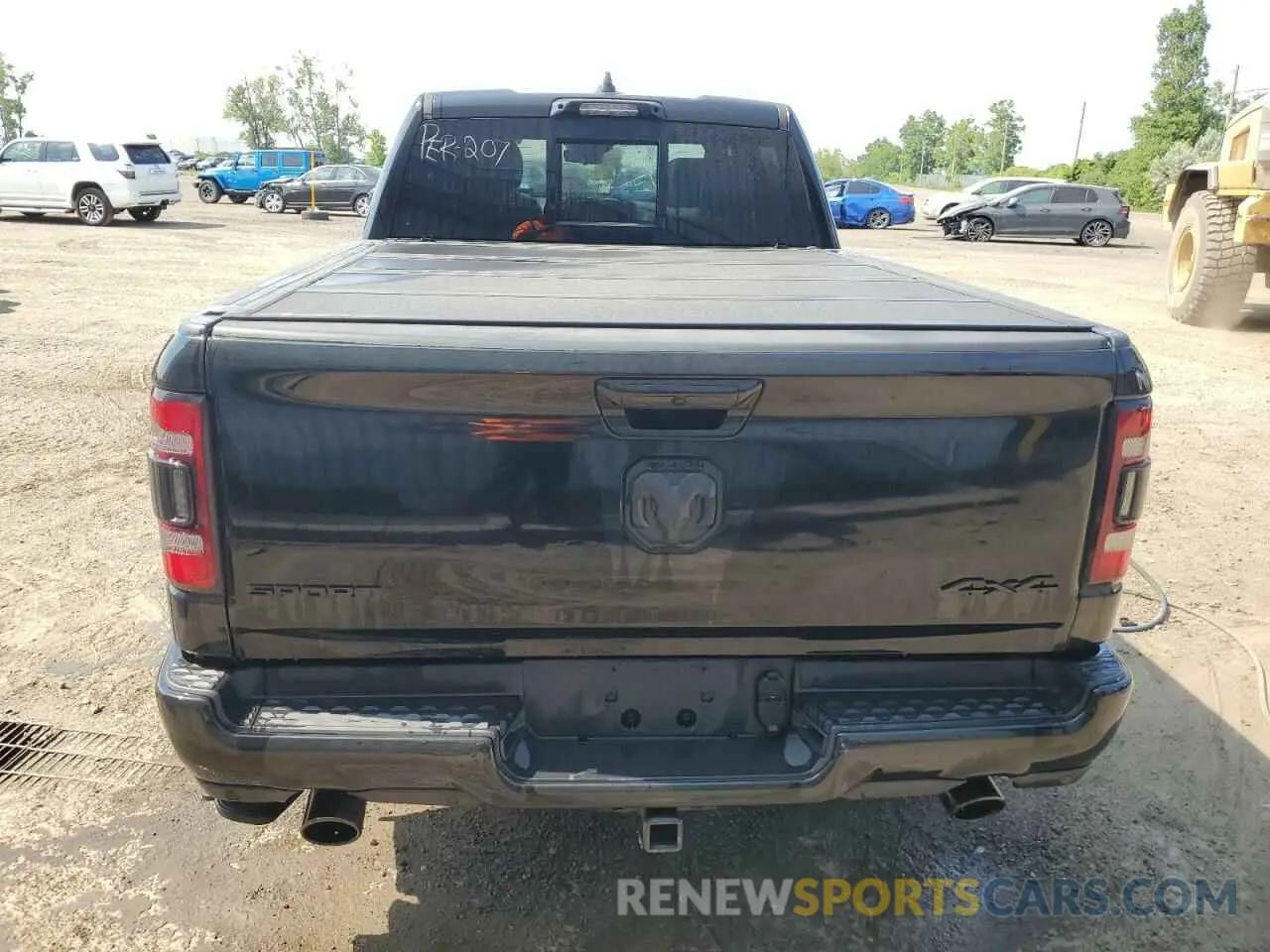 6 Photograph of a damaged car 1C6SRFTTXRN114585 RAM 1500 2024