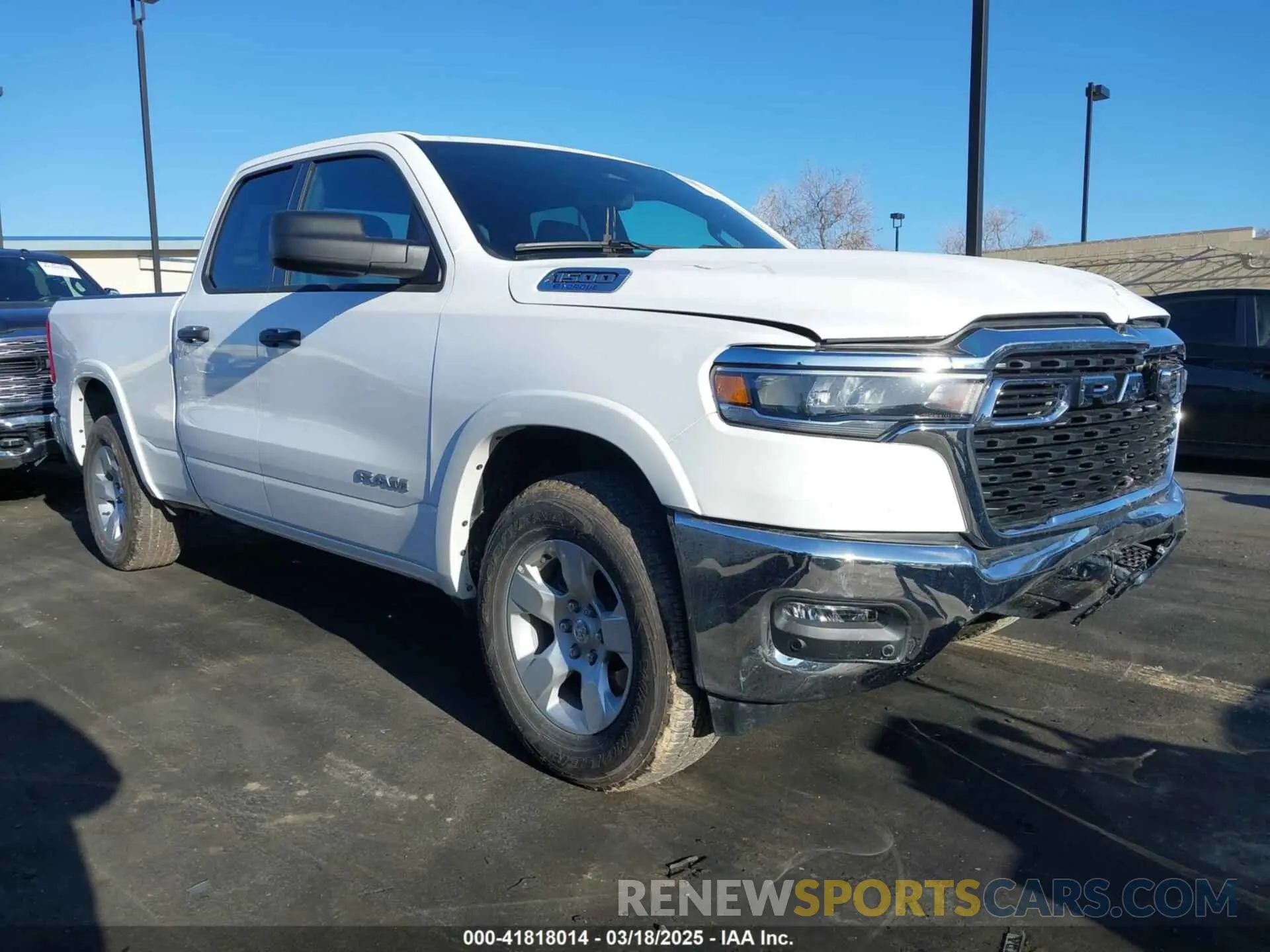 14 Photograph of a damaged car 1C6RREBGXSN537461 RAM 1500 2025