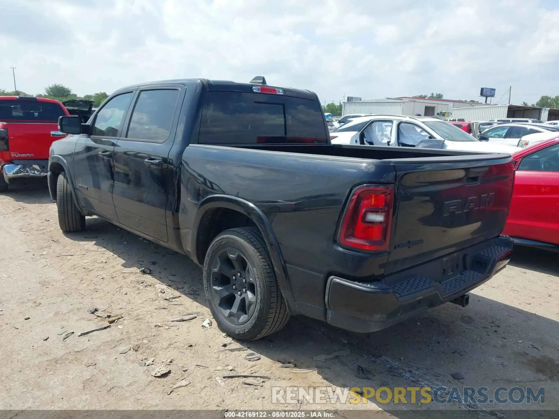 3 Photograph of a damaged car 1C6RREFG2SN534273 RAM 1500 2025
