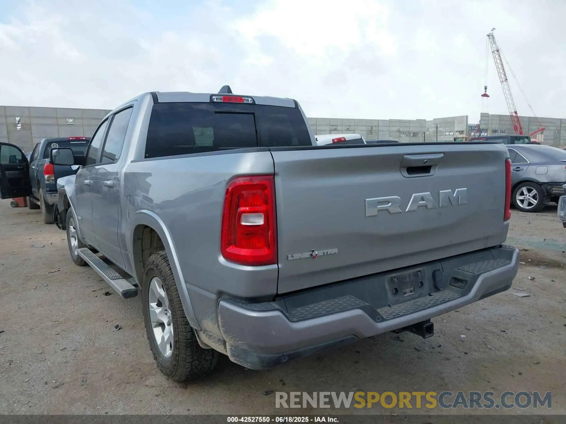 3 Photograph of a damaged car 1C6RREFG5SN570300 RAM 1500 2025