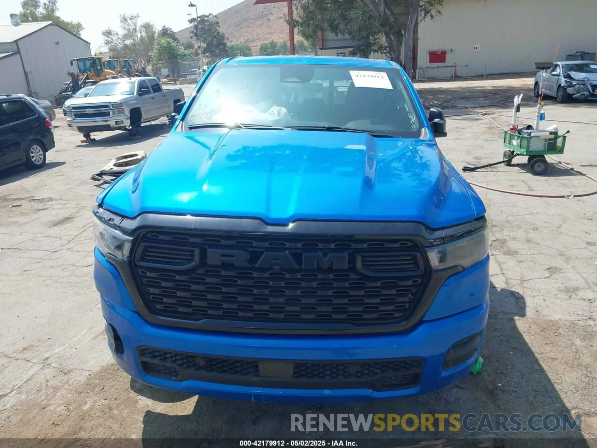 11 Photograph of a damaged car 1C6RREFP0SN647137 RAM 1500 2025