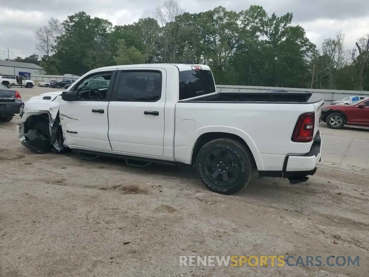 2 Photograph of a damaged car 1C6RREFP6SN612912 RAM 1500 2025
