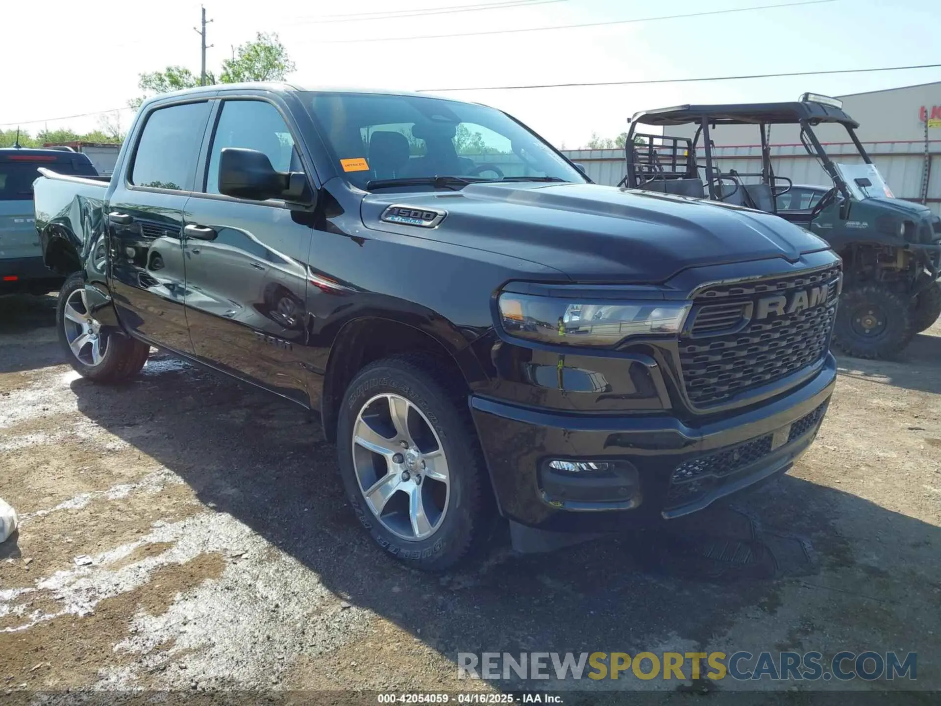 1 Photograph of a damaged car 1C6RREGG6SN590859 RAM 1500 2025