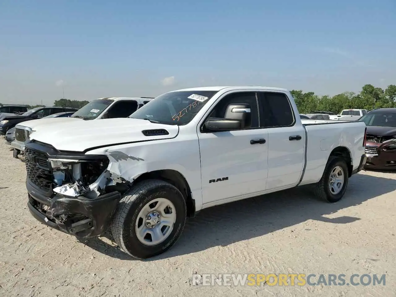 1 Photograph of a damaged car 1C6RRFCG0SN607862 RAM 1500 2025