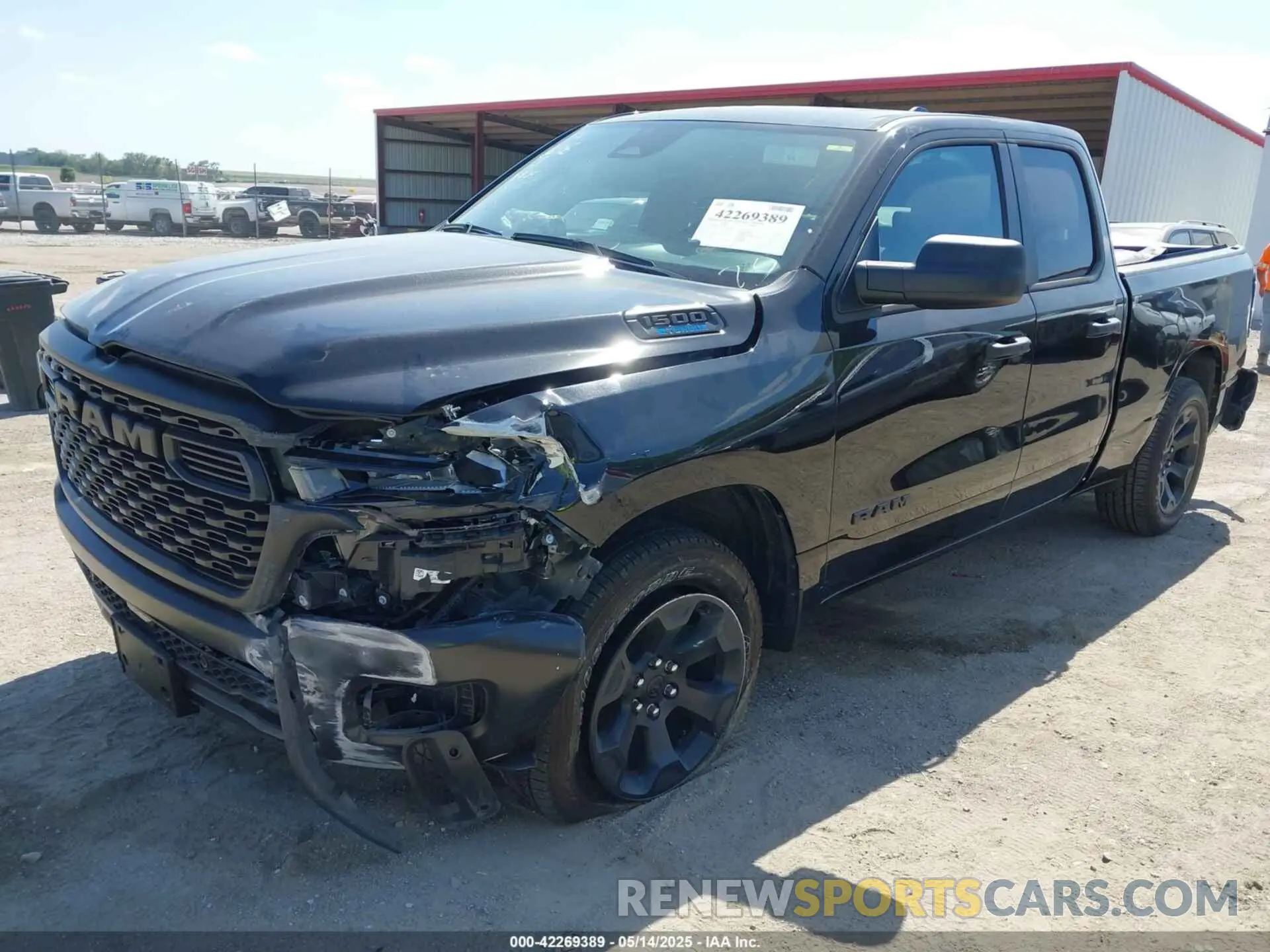 2 Photograph of a damaged car 1C6RRFCG4SN558262 RAM 1500 2025