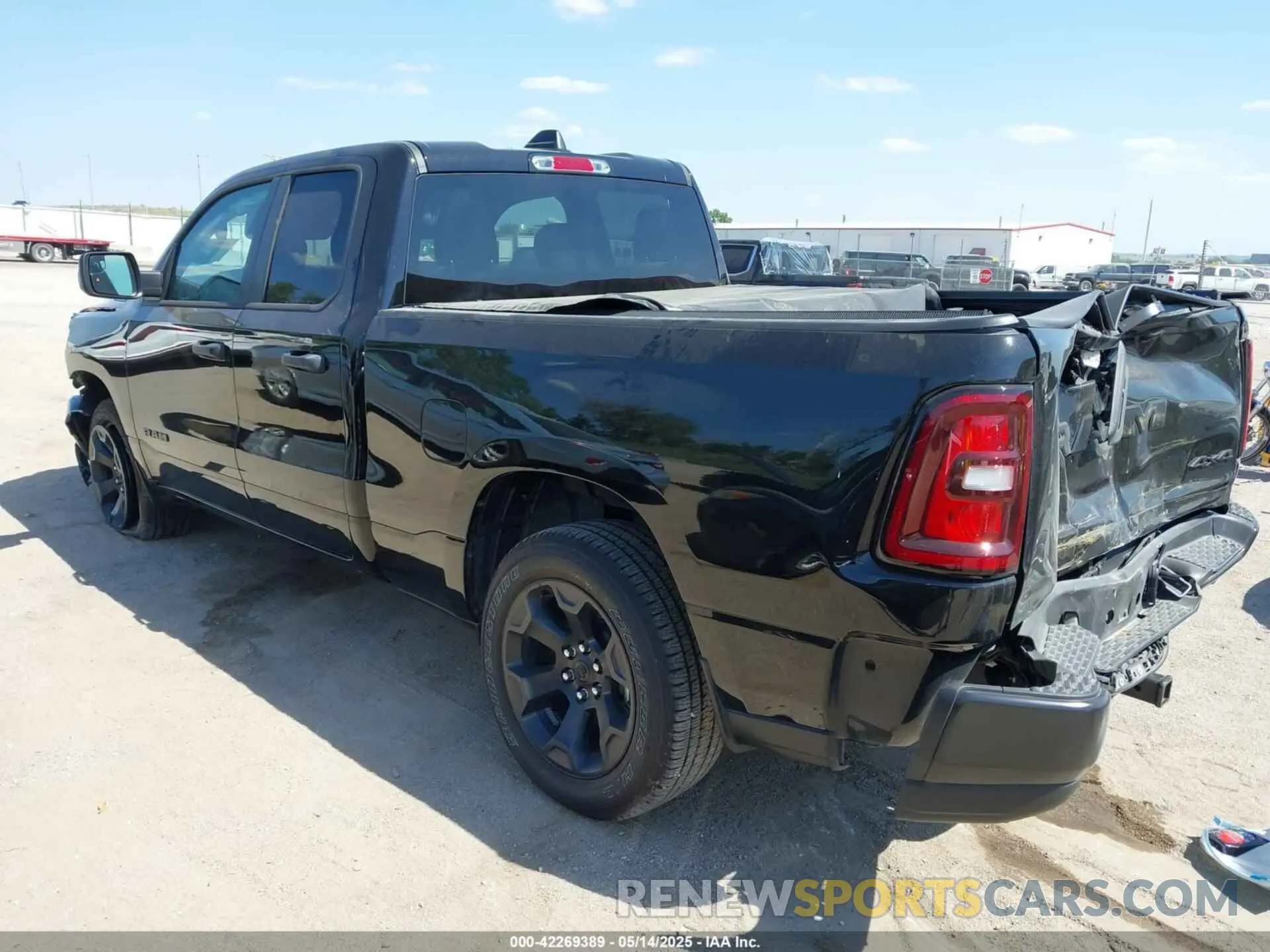 3 Photograph of a damaged car 1C6RRFCG4SN558262 RAM 1500 2025