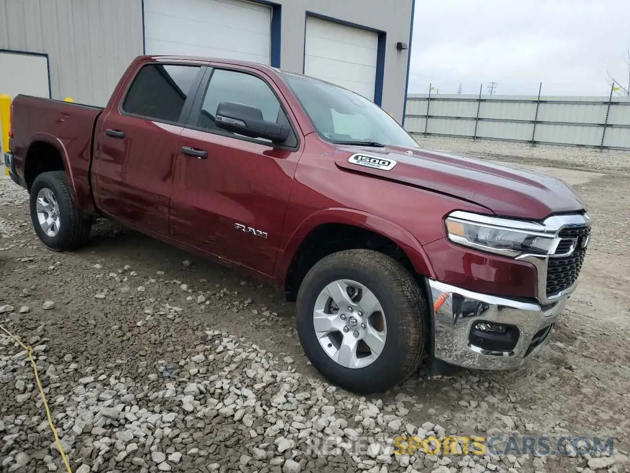 4 Photograph of a damaged car 1C6RRFFG0SN541020 RAM 1500 2025