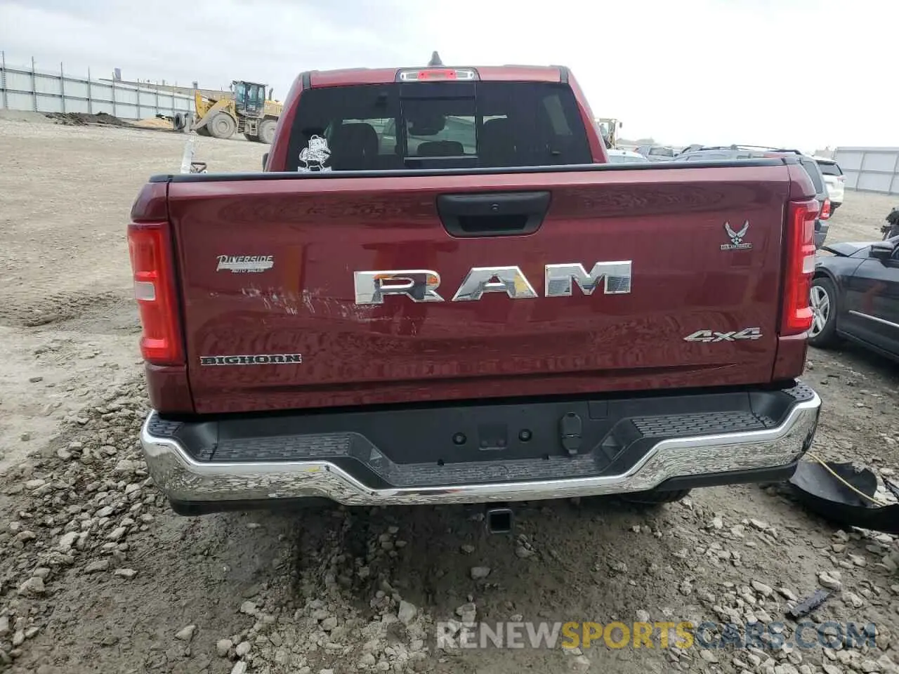 6 Photograph of a damaged car 1C6RRFFG0SN541020 RAM 1500 2025