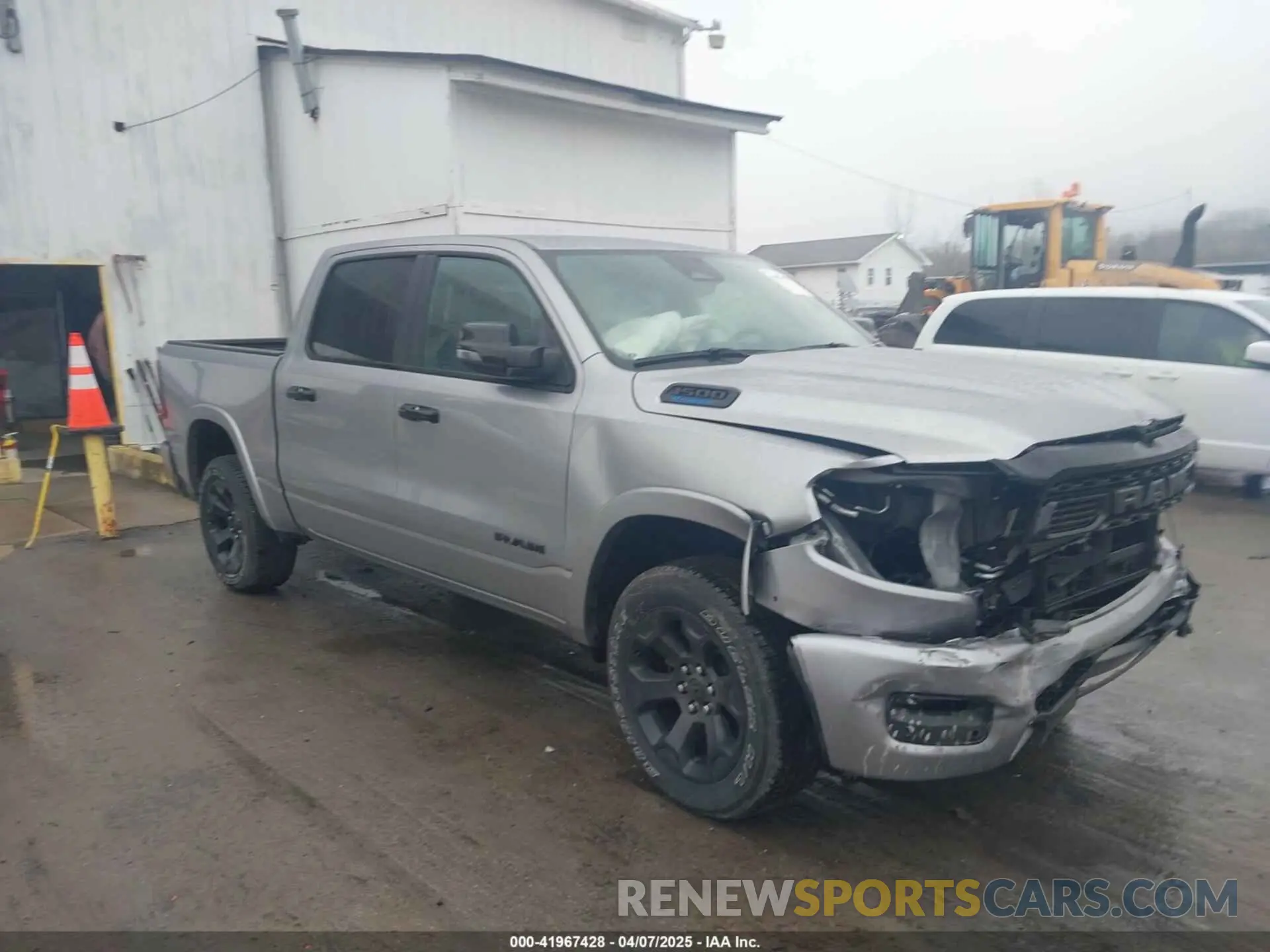 1 Photograph of a damaged car 1C6RRFFG4SN514872 RAM 1500 2025