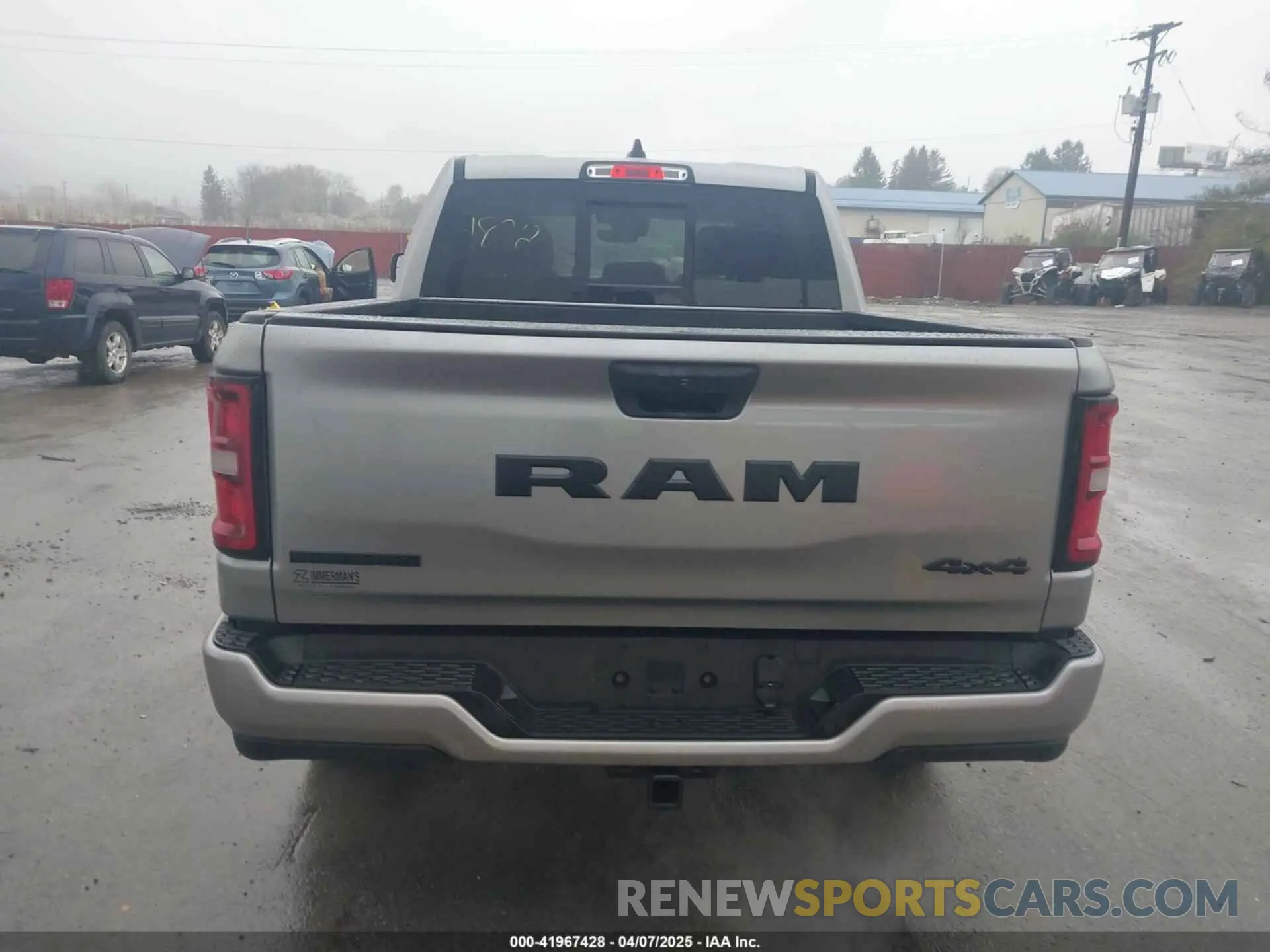 16 Photograph of a damaged car 1C6RRFFG4SN514872 RAM 1500 2025