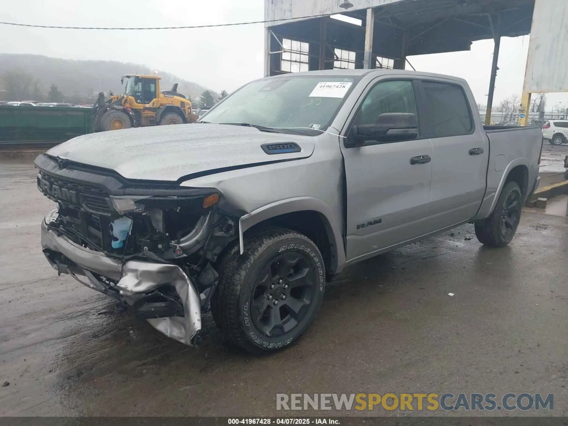 2 Photograph of a damaged car 1C6RRFFG4SN514872 RAM 1500 2025