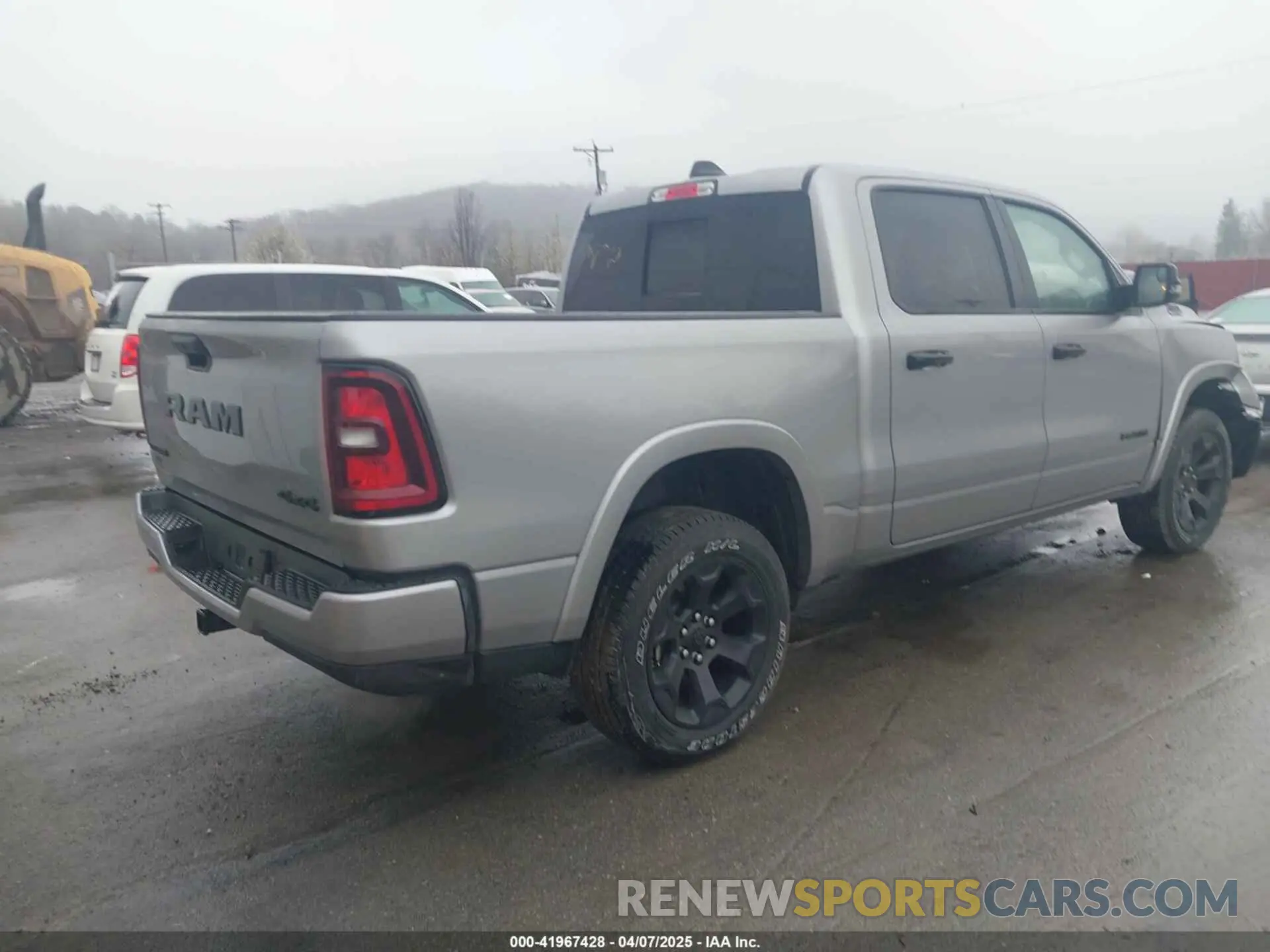 4 Photograph of a damaged car 1C6RRFFG4SN514872 RAM 1500 2025