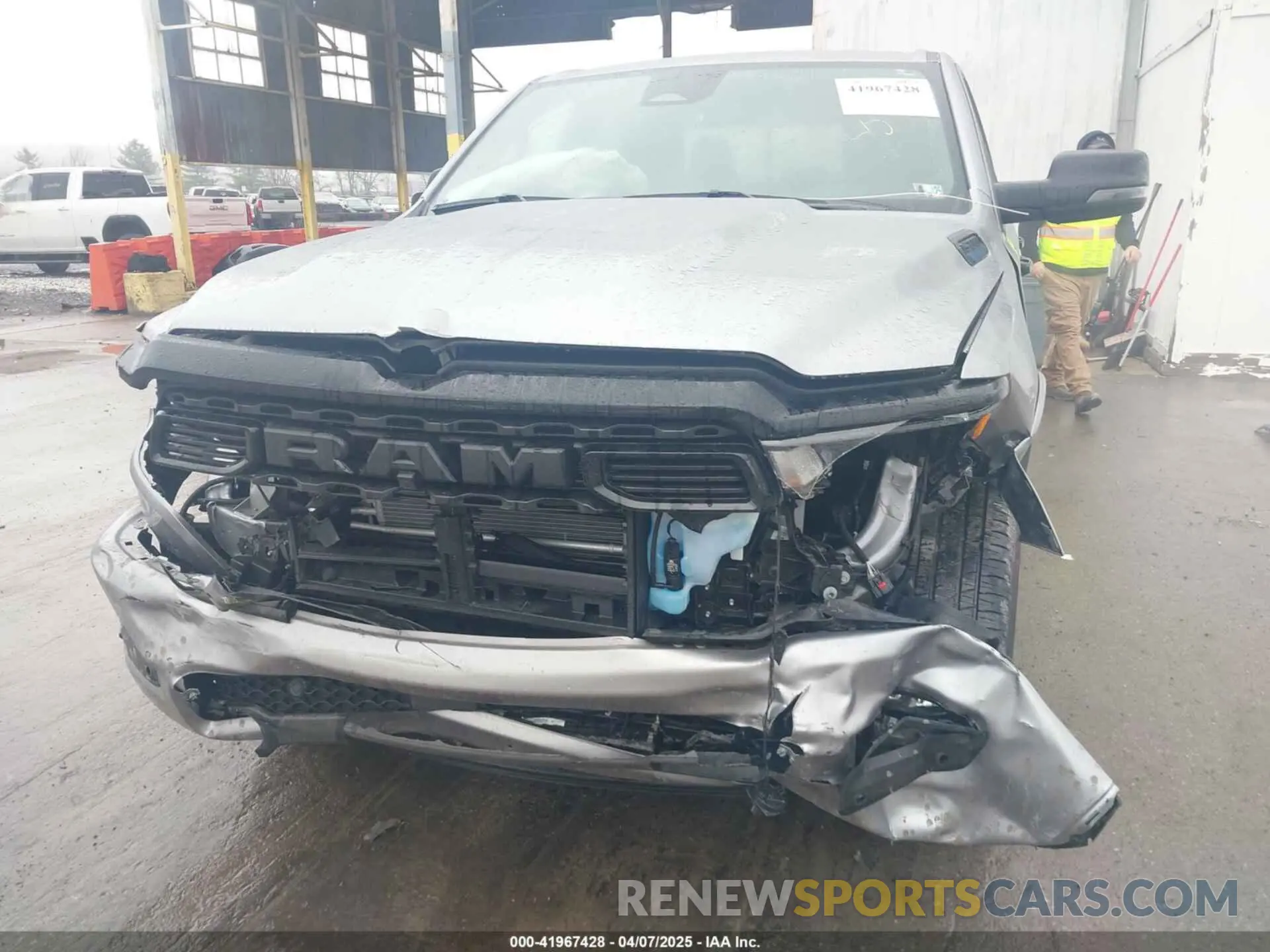 6 Photograph of a damaged car 1C6RRFFG4SN514872 RAM 1500 2025