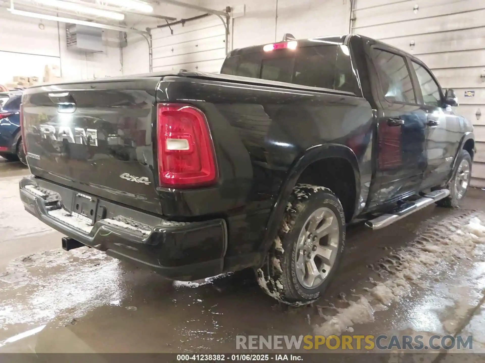 4 Photograph of a damaged car 1C6RRFFG5SN502097 RAM 1500 2025