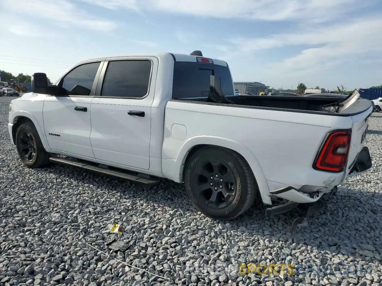 2 Photograph of a damaged car 1C6RRFFG5SN514072 RAM 1500 2025