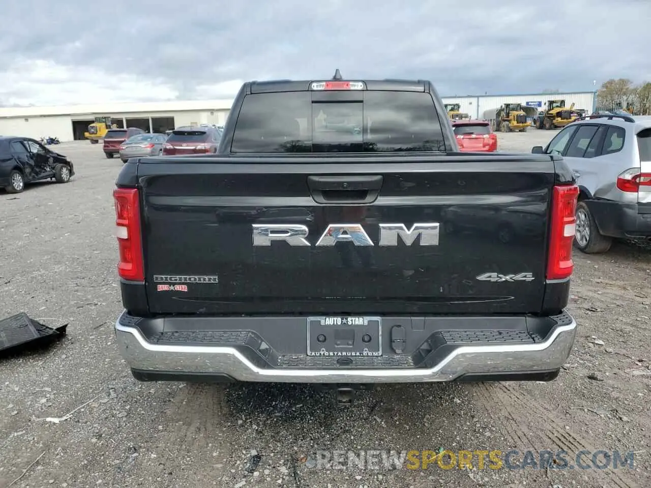 6 Photograph of a damaged car 1C6RRFFG5SN518932 RAM 1500 2025