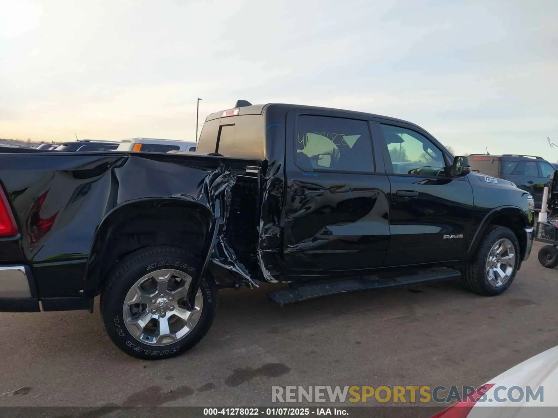 13 Photograph of a damaged car 1C6RRFFG6SN504120 RAM 1500 2025
