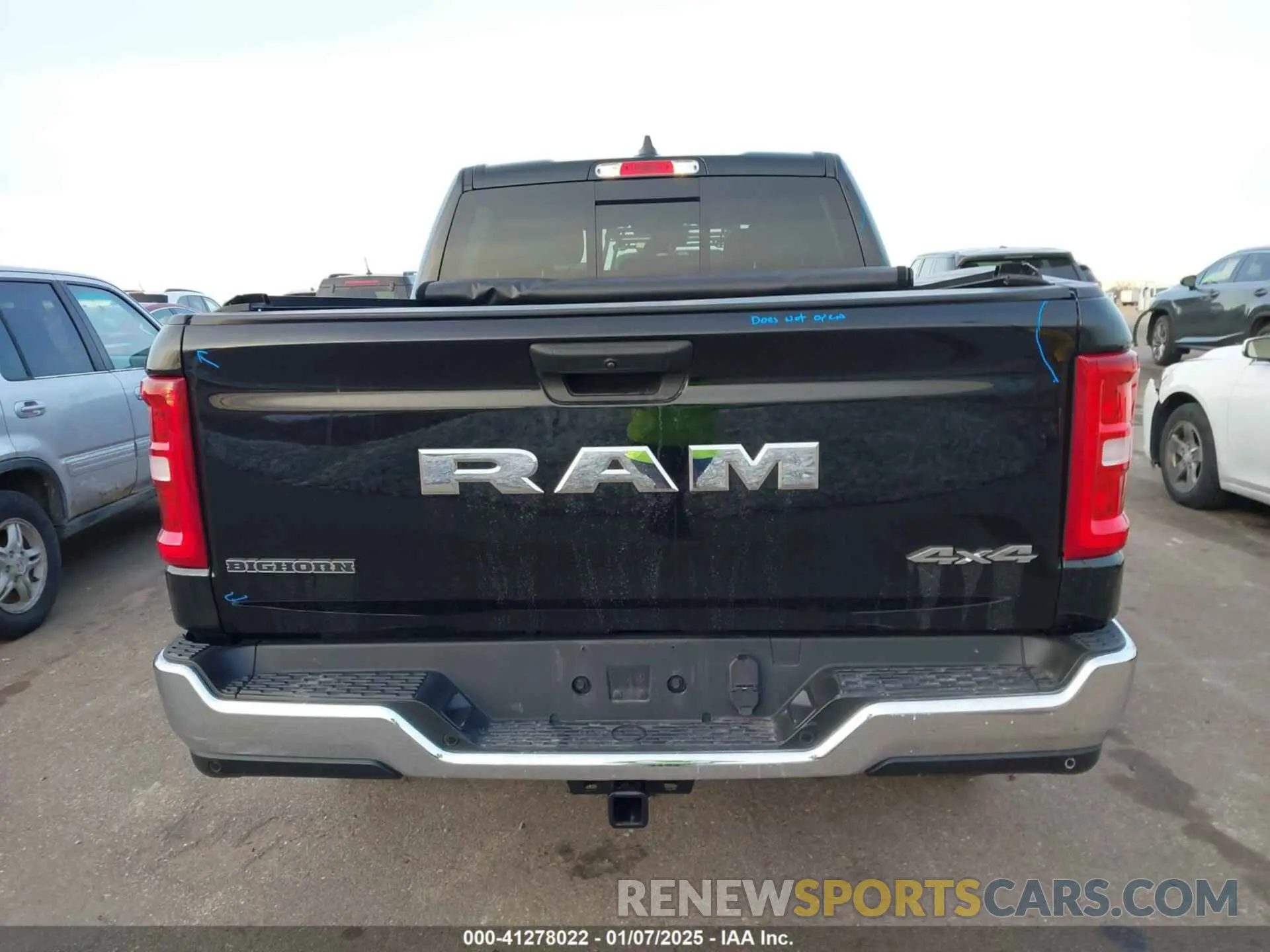 16 Photograph of a damaged car 1C6RRFFG6SN504120 RAM 1500 2025