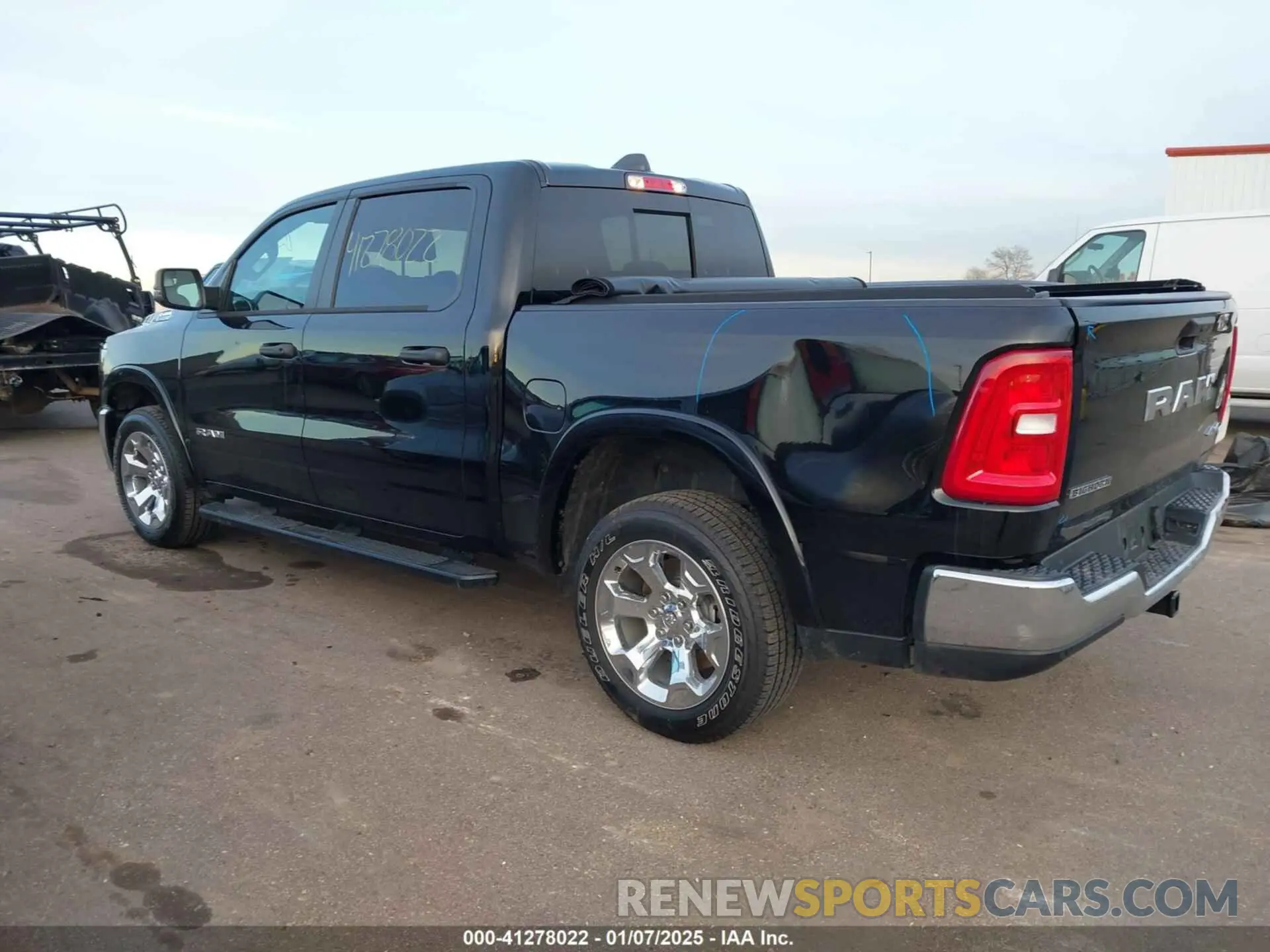 3 Photograph of a damaged car 1C6RRFFG6SN504120 RAM 1500 2025