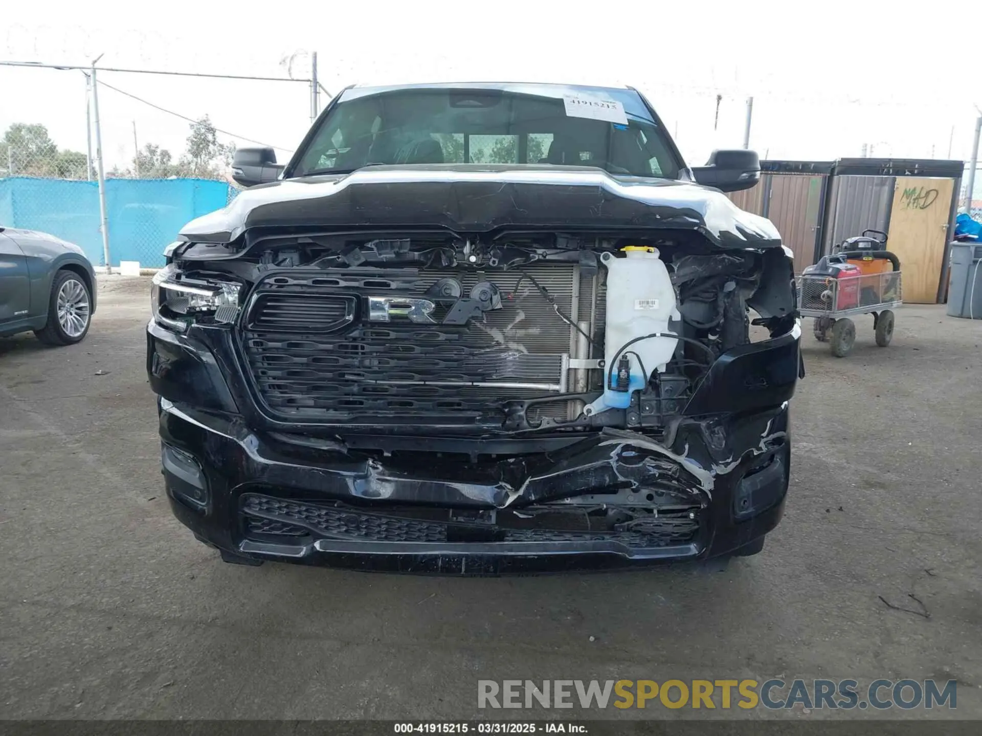 12 Photograph of a damaged car 1C6RRFFG7SN506037 RAM 1500 2025