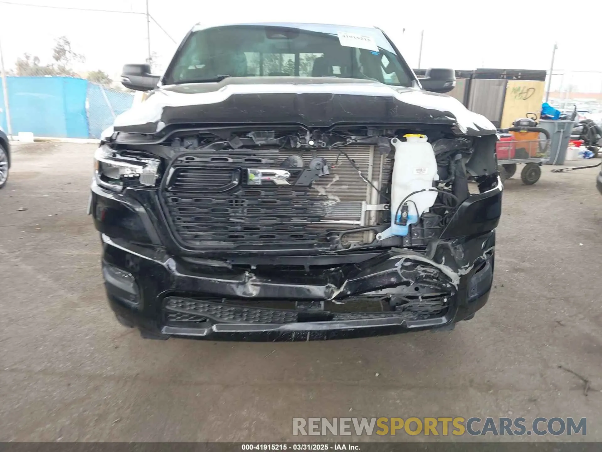 6 Photograph of a damaged car 1C6RRFFG7SN506037 RAM 1500 2025
