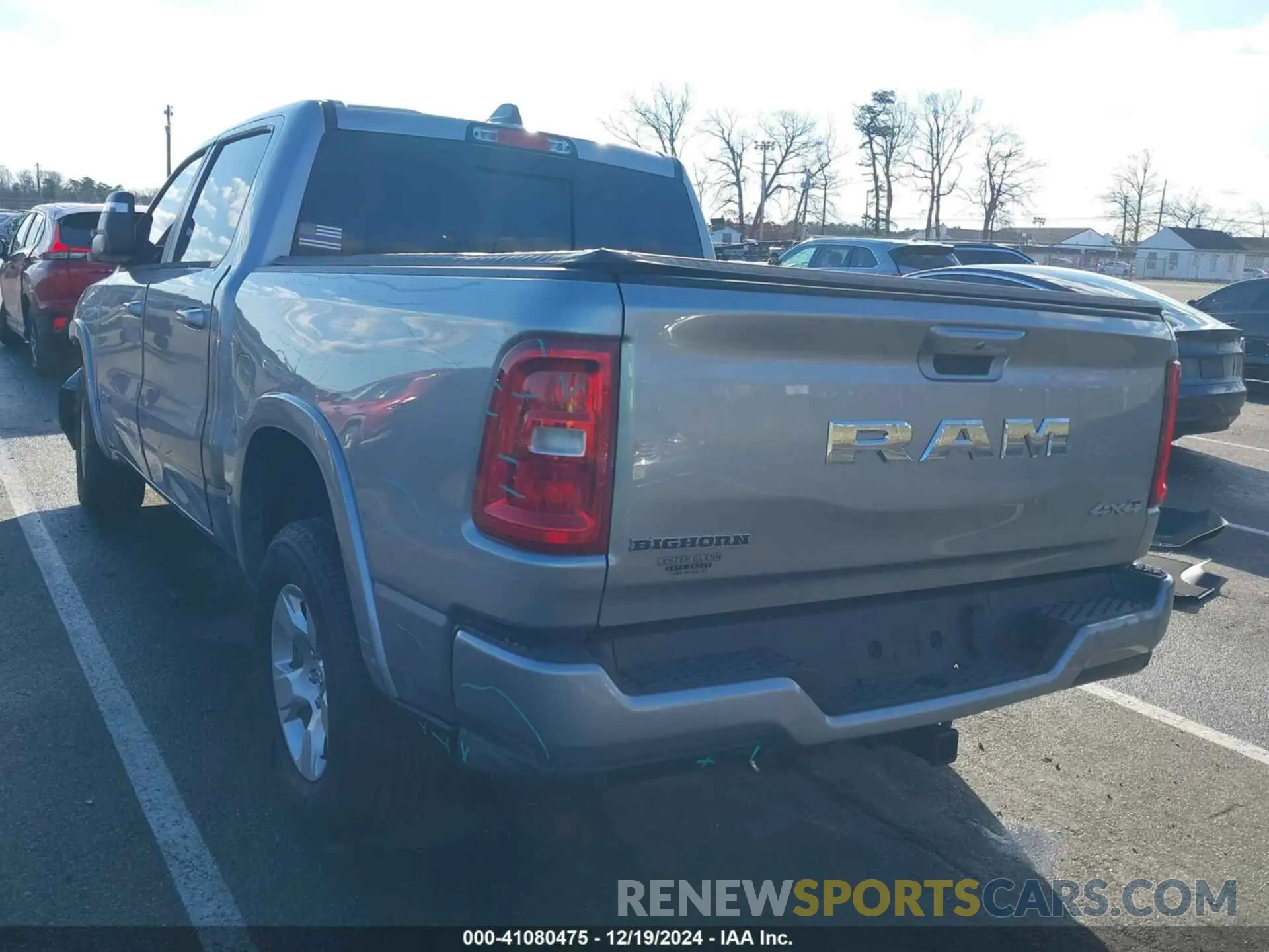 3 Photograph of a damaged car 1C6RRFFG8SN514034 RAM 1500 2025