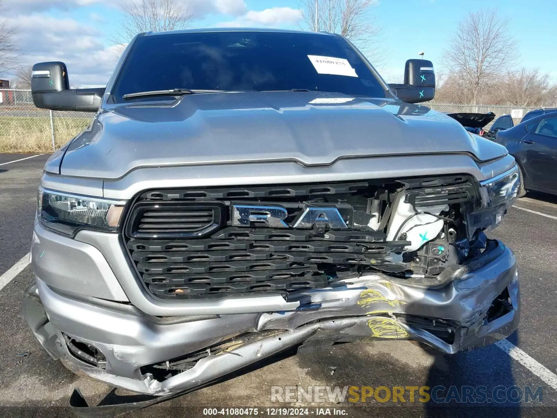 6 Photograph of a damaged car 1C6RRFFG8SN514034 RAM 1500 2025
