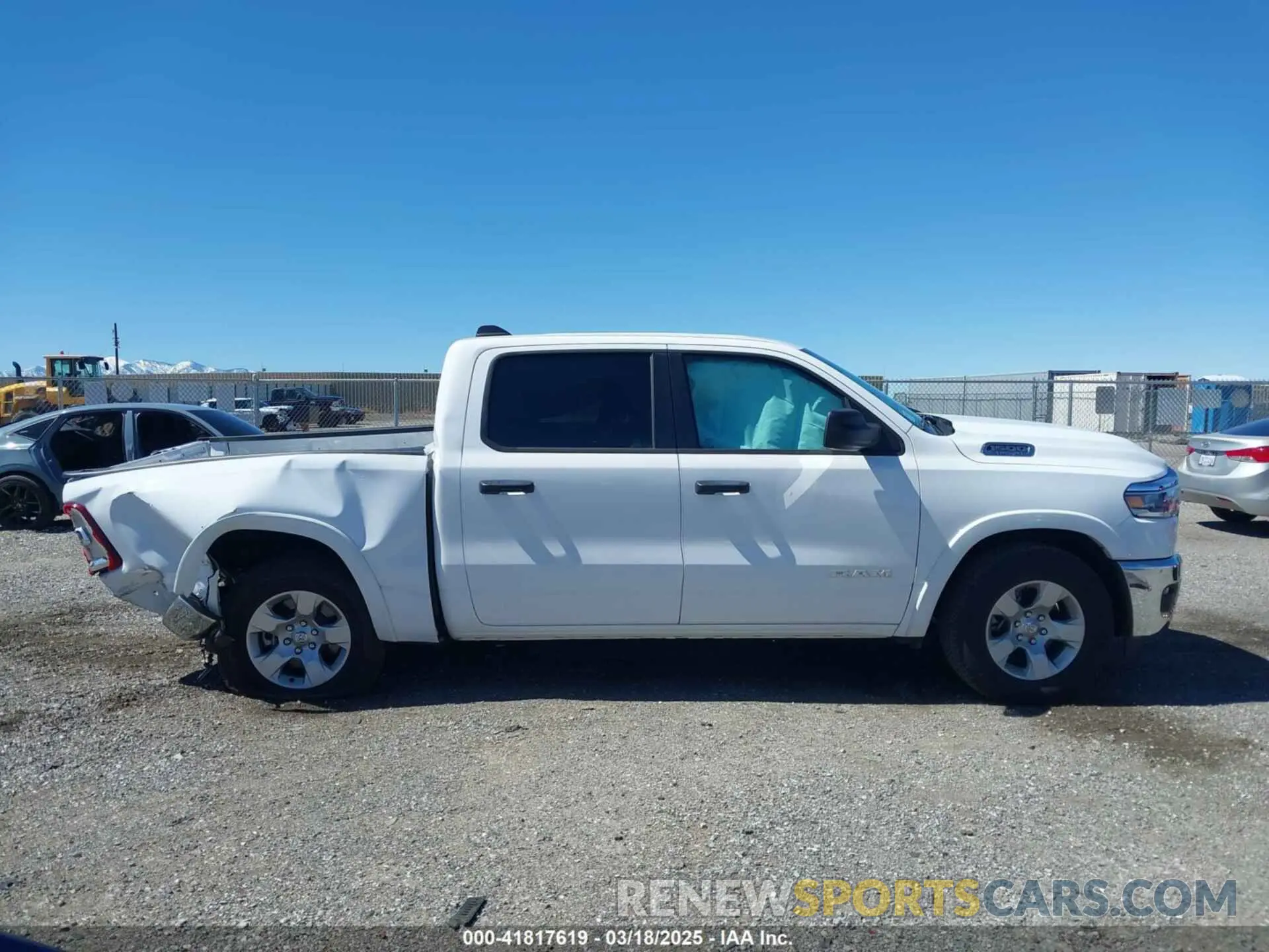 13 Photograph of a damaged car 1C6RRFFG9SN509893 RAM 1500 2025
