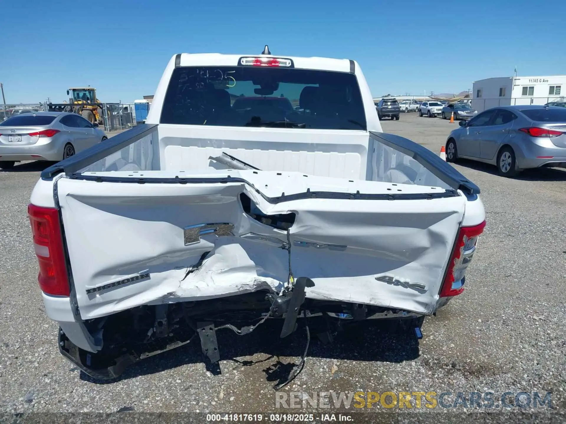 16 Photograph of a damaged car 1C6RRFFG9SN509893 RAM 1500 2025
