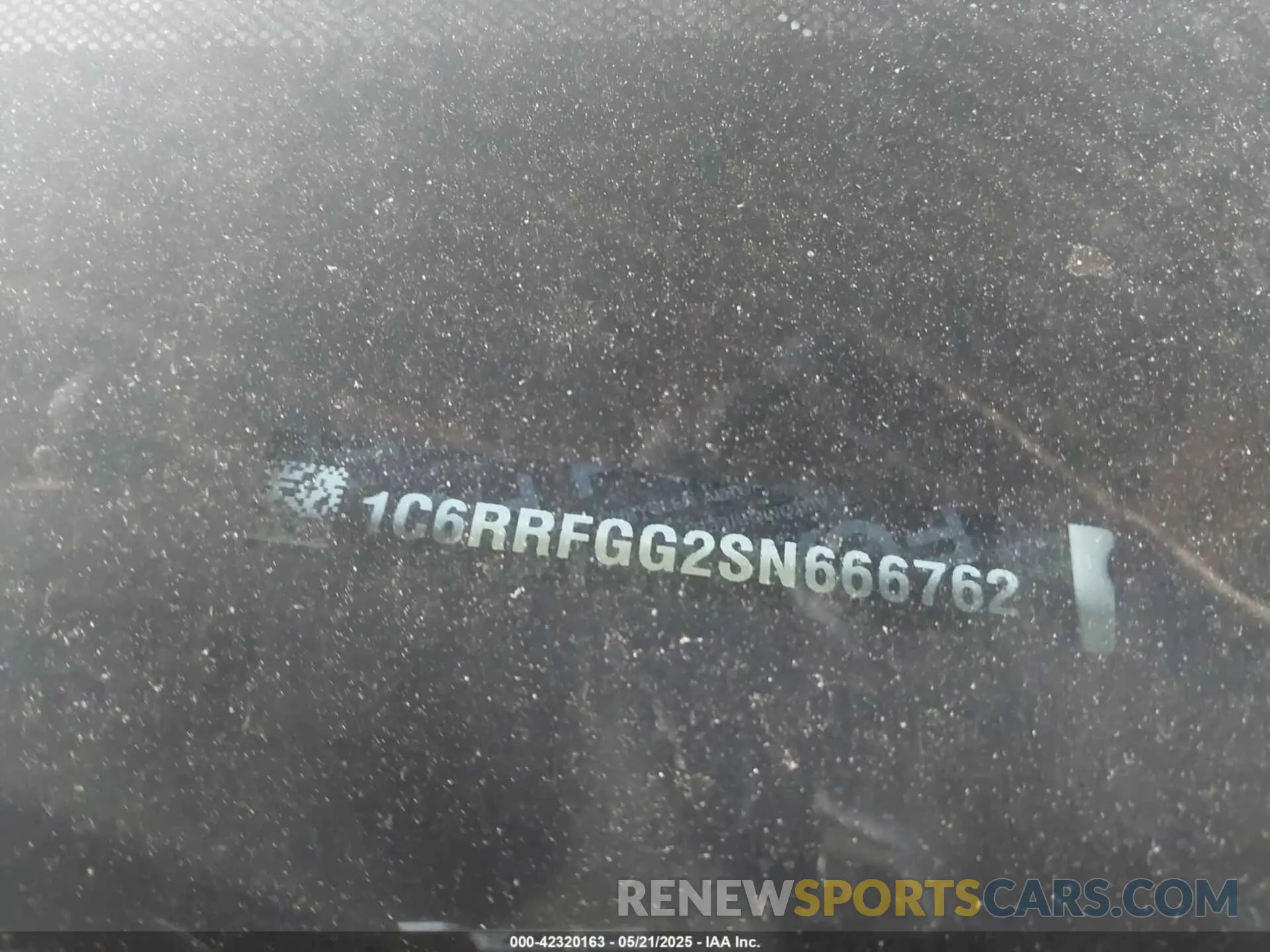 17 Photograph of a damaged car 1C6RRFGG2SN666762 RAM 1500 2025