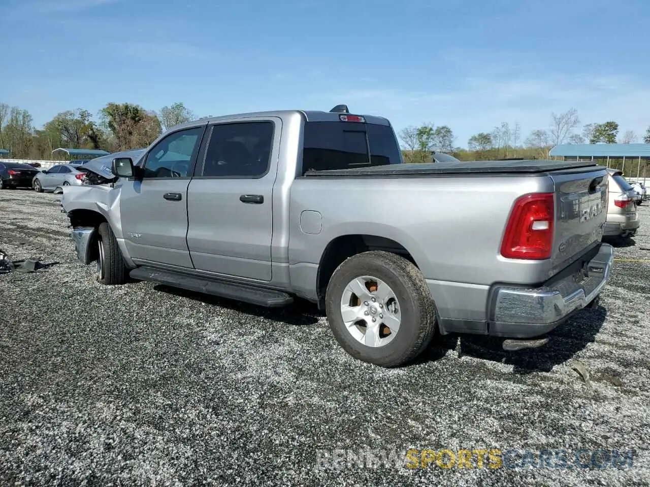 2 Photograph of a damaged car 1C6RRFGG3SN599685 RAM 1500 2025