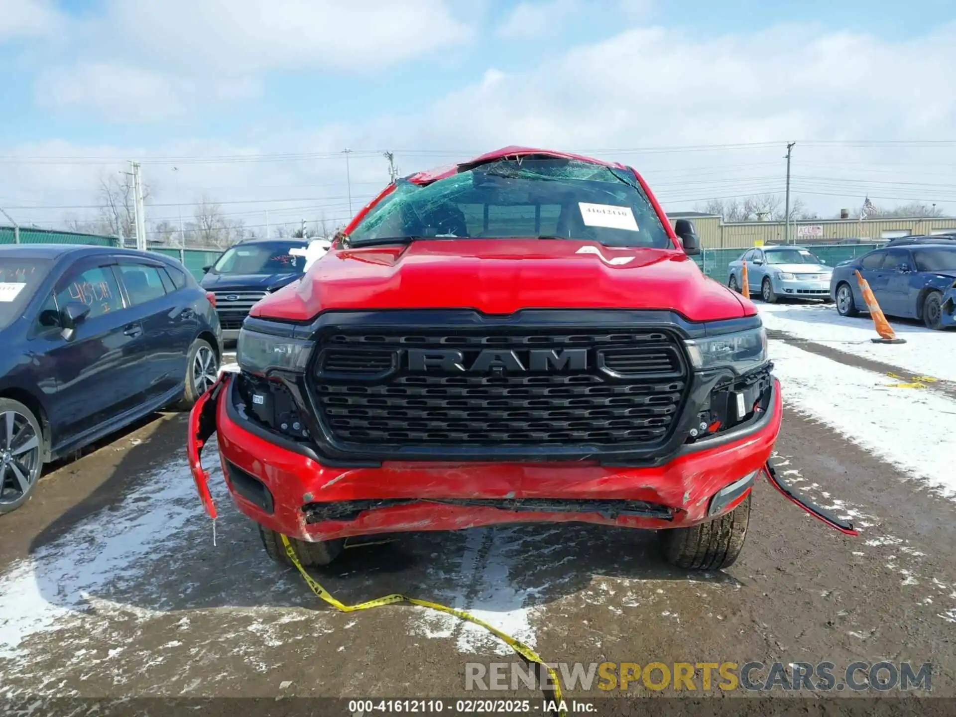 12 Photograph of a damaged car 1C6RRFGG5SN559981 RAM 1500 2025