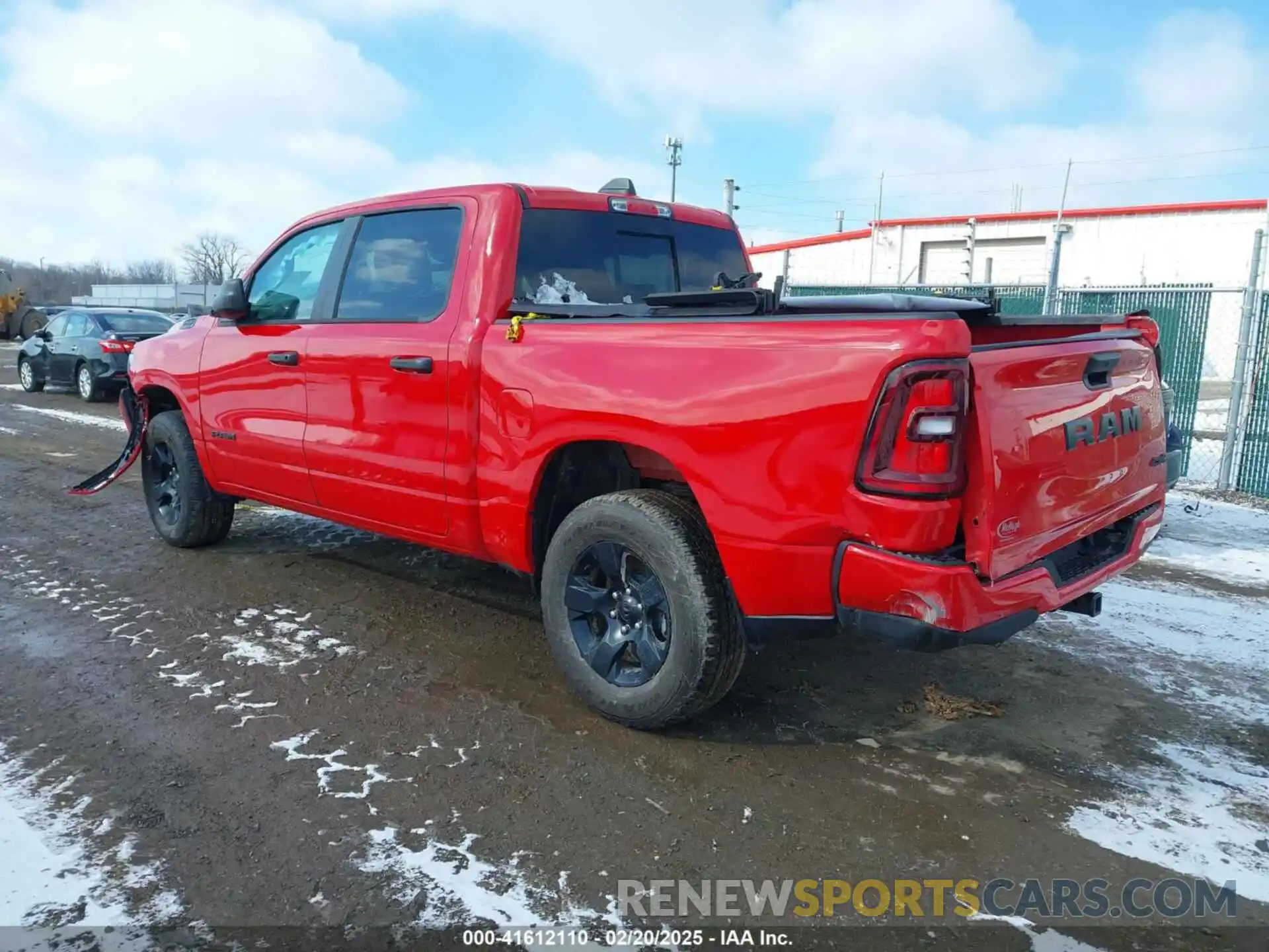 3 Photograph of a damaged car 1C6RRFGG5SN559981 RAM 1500 2025