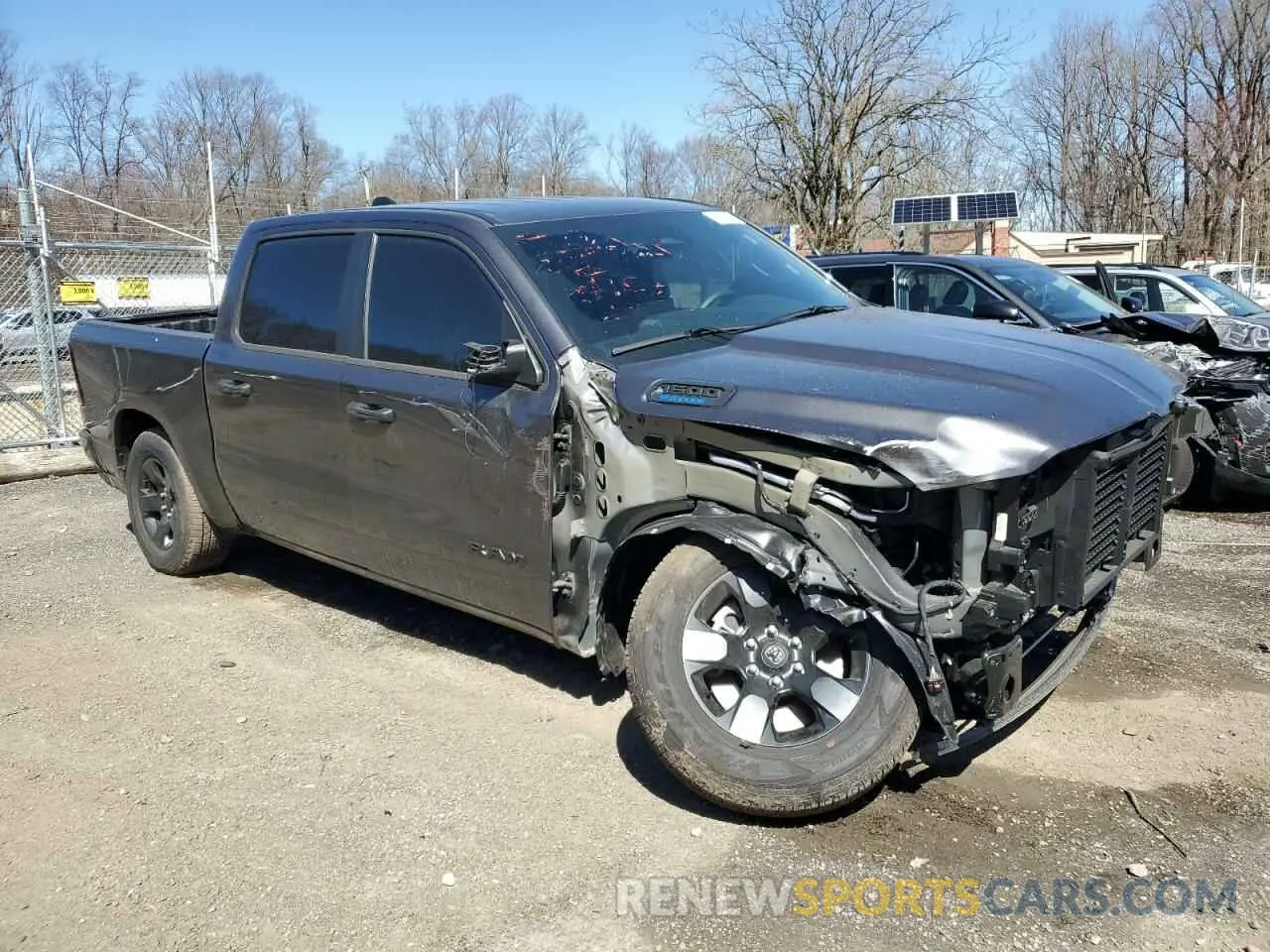 4 Photograph of a damaged car 1C6RRFGG8SN666832 RAM 1500 2025