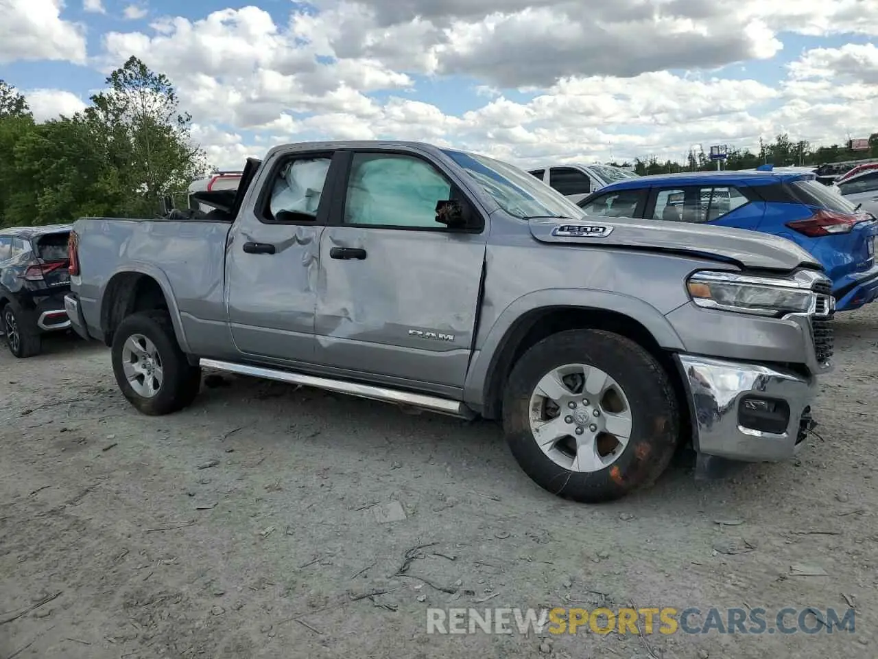 4 Photograph of a damaged car 1C6SRFBP2SN526042 RAM 1500 2025