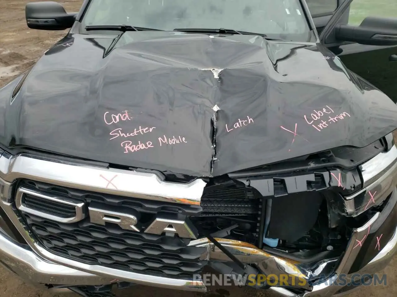 11 Photograph of a damaged car 1C6SRFFP0SN559311 RAM 1500 2025