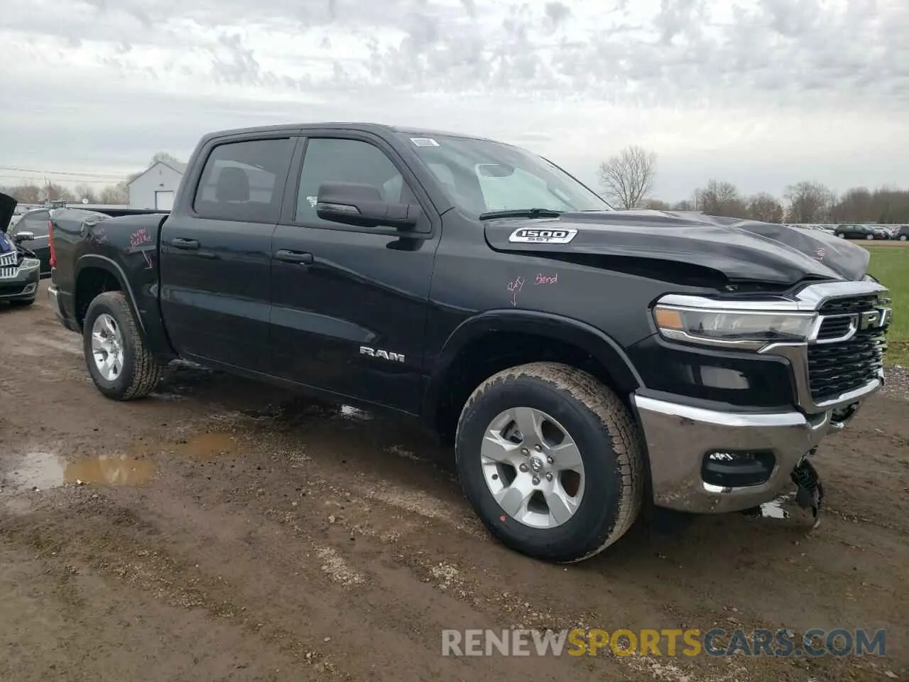 4 Photograph of a damaged car 1C6SRFFP0SN559311 RAM 1500 2025