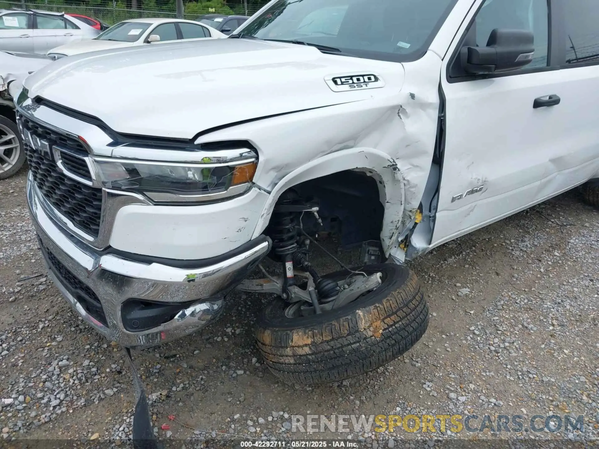 6 Photograph of a damaged car 1C6SRFFP0SN562192 RAM 1500 2025
