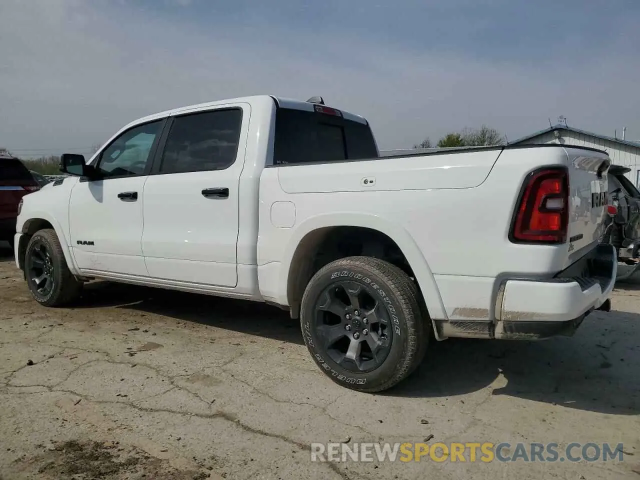 2 Photograph of a damaged car 1C6SRFFP1SN528665 RAM 1500 2025