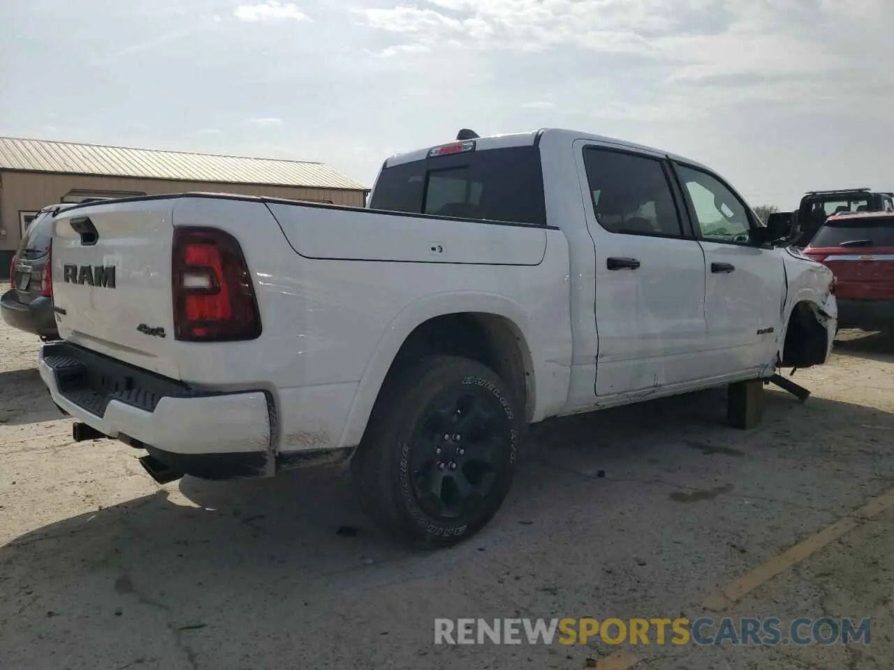 3 Photograph of a damaged car 1C6SRFFP1SN528665 RAM 1500 2025
