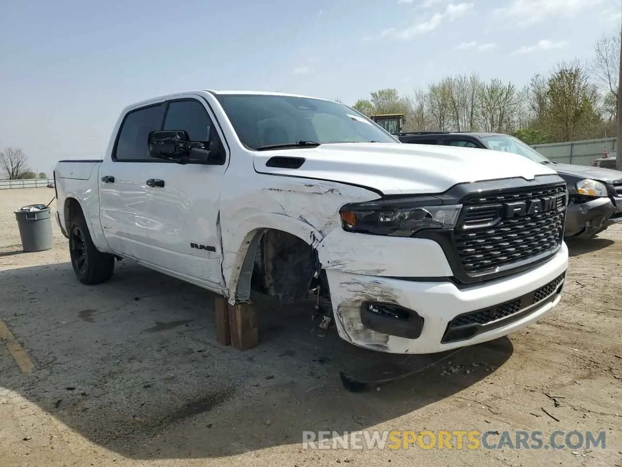 4 Photograph of a damaged car 1C6SRFFP1SN528665 RAM 1500 2025