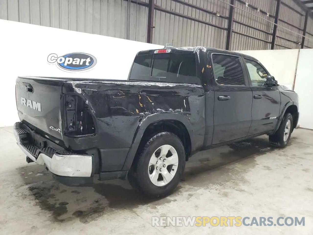 3 Photograph of a damaged car 1C6SRFFP1SN584251 RAM 1500 2025